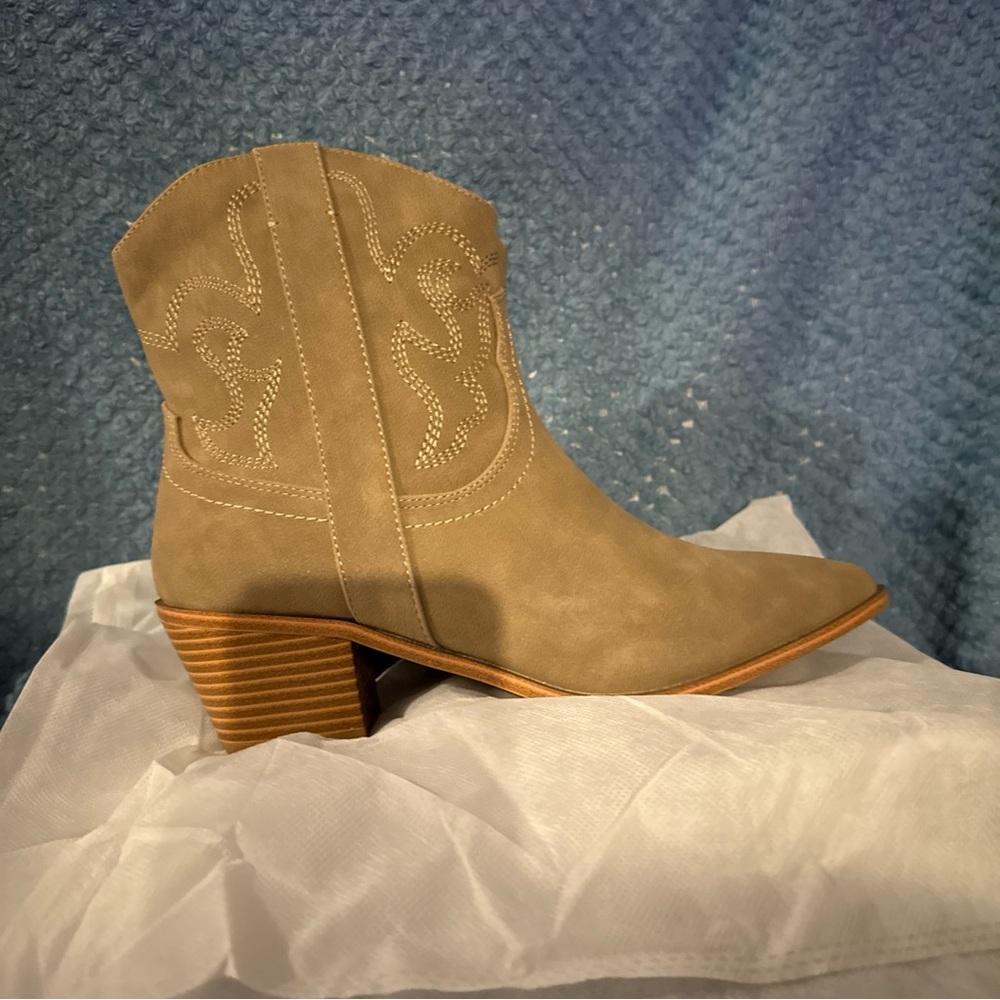 Elegant Taupe Ankle Booties for Women